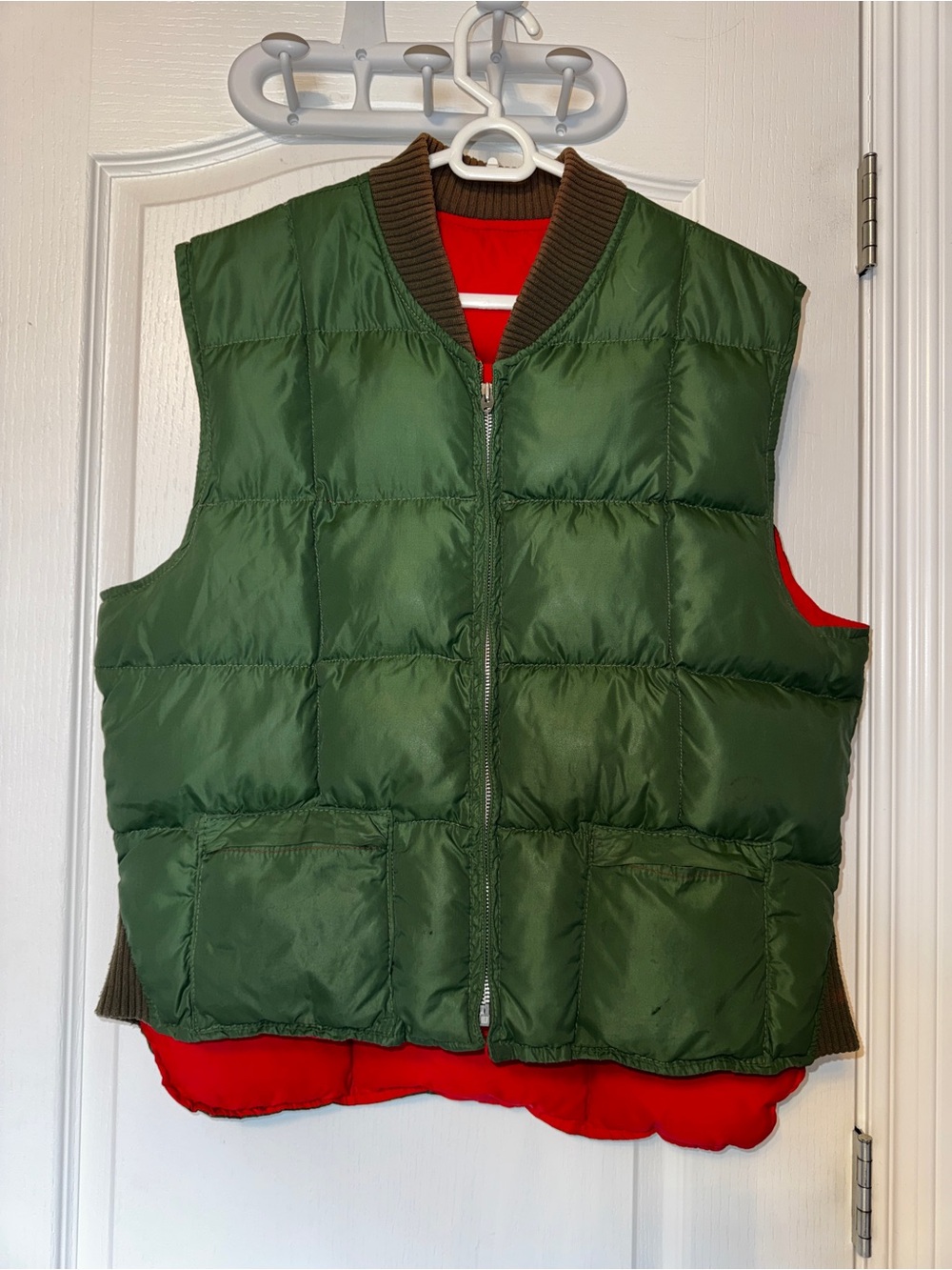 Vintage Pioneer Down Vest XL | Lightning Zipper